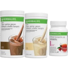 Herbalife Başlangıç Seti-4 Vanilyalı Shake Çikolatalı Shake 50G Ahududulu Çay