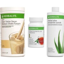 Herbalife Klasik Set Shake Vanilya Aloe Bitkisel Çay