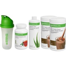 Herbalife Aylık Başlangıç Paketi 1 - Shaker Hediyeli (2 Vanilyalı Shake + 100GR Çay + Aloe) HEK1080