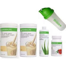 Herbalife Set 2 Adet Vanilya Shake 1 Ad. Aloevera 1 Ad. Klasik Çay 50 gr ve Shaker