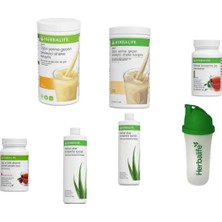 Herbalife 2 Aylık Süper Hızlı Paket- Iki Formül1 Shake- Iki Aloe Vera Içecek- Iki 50GR Bitkisel Çay