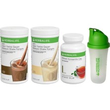 Herbalife Aylık Ekonomik Set 3 1 Çikolata 1 Vanilyalı Shake  100GR Çay HEK1036