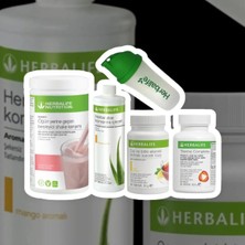 Herbalife Aylık Başlangıç Seti Ahududu Shake Aloe Çay Thermo Shaker