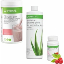 Herbalife Ahududu Beyaz Çikolata Shake 50GR Ahududu Çay Aloevera