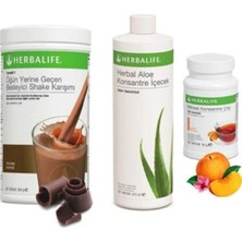 Herbalife Başlangıç Set V2 (Çikolatalı Shake Aloe Konsantre Bitkisel Çay Şeftali 50GR)