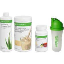 Herbalife Başlangıç Seti 2 1 Vanilyalı Shake Limon 50GR Çay Aloe HEK1083
