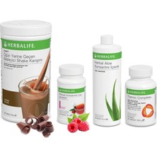 Herbalife Shake Çikolata Çay Ahududu Aloe Vera Thermo Complete