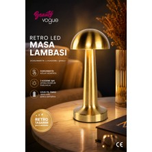 Beauty Vogue BV-001 Retro LED Masa Lambası ile Şıklığı ve Pratikliği Keşfedin