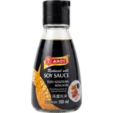 Amoy Soya Sosu (Oval)Tuzu Azaltılmış 150 ml *5'li