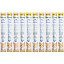 Gimcat Sticks Somonlu ve Alabalıklı Kedi Ödül Çubuğu 10X5GR