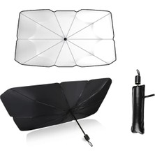 Happy Trend Jouis Araba Güneşlik Iç Ön Cam, Katlanır Araba Güneşliği Şemsiyesi, Uv Işınlarının% 99,9'unu Engeller, Arabalar, Suv'lar, Kamyonlar Için (140X79CM) (Kaliteli Kılıf Hediye).