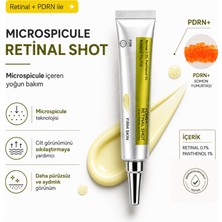 Efero Retinol Pdrn+ Shot Micro Spicule Retinol Shot Sıkılaştırıcı & Güçlendirici Krem, 20 ml & Retinal