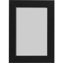 IKEA Modern Siyah Ahşap Fotoğraf Çerçevesi 10X15 cm - Duvar/masa Üstü Dekoratif Resim Çerçevesi - Şık Tasarım