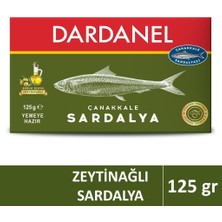 Dardanel Çanakkale Sardalya Zeytinyağlı 125 gr Hızlı Hazırlanır ve Lezzetli