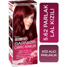 Garnier Çarpıcı Renkler Saç Boyası 5.62 Parlak Lal Kızılı