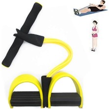 Munico 2 Adet Çok Fonksiyonlu Fitness Egzersiz Aleti Mekik Vücut Geliştirme Elastik Çekme Ipi