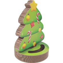 M-Pets Chrıstmas Kediler Için Noel Ağacı Karton Tırmalama