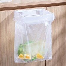Munico Asılı Çöp Torbası Tutucu Katlanabilir Çöp Torbası Asma Rafı Ev Mutfak Banyo Taşınabilir