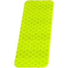 Munico 30 Adet Araç Reflektif Güvenlik Işaretleri Sticker Yamaları Kask Heryere Yapıştırılabilir Fosfor