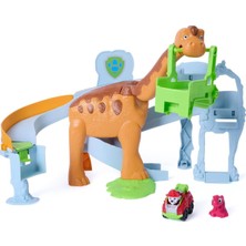 PopŞeker Paw Patrol Dino Movie Lift & Launch Kaldır ve Yarış Kurtarma Aracı Oyun Seti