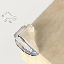 Munico 8 Adet Çarpışma Önleyici Köşe Masa Köşesi Çocuklar Için Çarpışma Önleyici Şeffaf Koruyucu Kapak