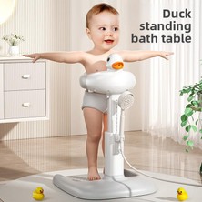 Munico Bebek Ayakta Banyo Artefaktı Bebek ve Çocuk Banyo Küveti Banyo Masası Yenidoğan Popo Yıkama