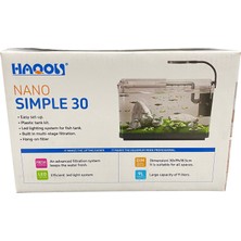 Haqos Turtle Sımple 30 Plastik Bahçe LED Aydınlatmalı 30X19X18,5CM