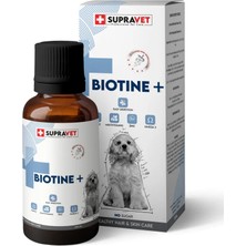 Supravet Biotine Köpekler Için Tüy Sağlığı Multi Vitamin Damlası 100 ml