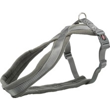 Trixie Premium Köpek Yürüyüş Göğüs Tasması L 60-100 cm / 25 mm Grafit