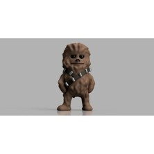 Belirtilmemiş Star Wars Dekoratif Mini Chewbacca Figürü