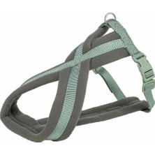 Trixie Premium Köpek Yürüyüş Göğüs Tasması M 45-80 cm / 25 mm Adaçayı Yeşili
