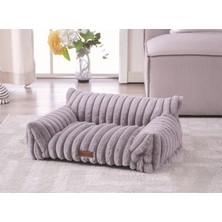 Patichill Luna Kedi Köpek Yatağı Medium Gri 76X50X25 cm