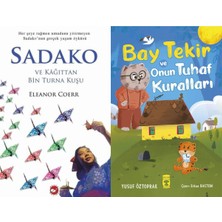 Beyaz Balina Yayınları Sadako ve Kağıttan Bir Turna Kuşu (Eleanor Coerr) ve Bay Tekir ve Onun Tuhaf Kuralları