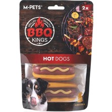 M-Pets Bbq Kings Hot Dogs Tavuklu Köpek Ödüllü 135GR