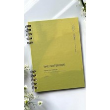 AyrStore Fark Tanıtım Spiralli 80 Yaprak Kareli A5 Defter – 4 Renk Seçeneği (Olive Green)