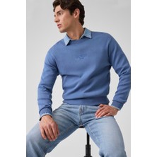Guess Nakışlı Logolu Kazak M6YR12Z0917