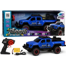 Kumandalı 6 Tekerlekli Dumanlı Off-Road Araç – Mavi