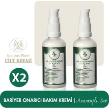 Scalpus Plus+ Bariyer Onarıcı Yüz & Vücut Bakım Kremi 2li Avantajlı Set