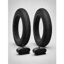 Heugers Chaoyang 20X4.0 (3mm Zırhlı) Dış ve Iç Lastik Ön - Arka Seti (4 Parça)