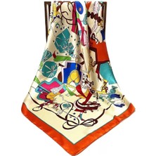 Venüs Design Desenli Şal-Fular 90X90
