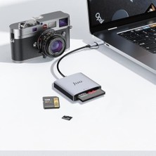 USB 3.2 ve Type-C 3'ü 1 Arada Sd/cf/tf Micro Sd Hafıza Kart Okuyucu