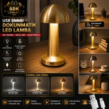 Orden Yaşam MANTAR LAMBA / LED MASA LAMBASI / ŞARJLI GECE LAMBASI