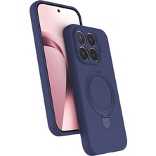 Xiaomi 17T Pro Kılıf 360 Derece Döner Standlı Magsafe Kamera Lens Korumalı Silikon Hesaplı Dünya