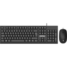 Aydogan's Siyah USB Combo Klavye ve Mouse Seti, Standart Tasarım