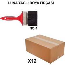 Aydogan's No 4 Luna Yağlı Boya Fırçası, 12 Adet