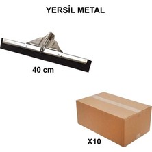 Aydogan's Yersil Metal Fırça 40 cm - 10 Adet Toptan