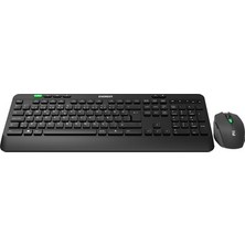 Aydogan's Siyah Kablosuz Multimedia Klavye ve Mouse Seti
