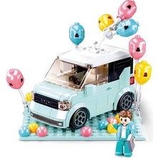 Aydogan's Mını Handcraft Party Car Mavi Renkli Eğlenceli Oyun Aracı