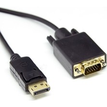Aydogan's 1.8 Metre Display Port - VGA Kablosu, Yüksek Kalite Görüntü Aktarımı