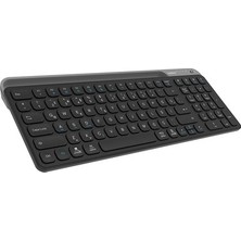 Aydogan's Everest KB-BT90 Siyah/gri Bluetooth+ 2.4ghz Telefon Tablet Standlı Şarjlı Q Mac/win/android/ıos